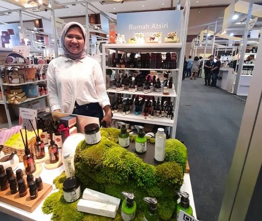 UMKM EXPO(RT) BRILIANPRENEUR 2023 Jadi Ajang Atsiri Kenalkan Aromatic Wellness Asli Indonesia