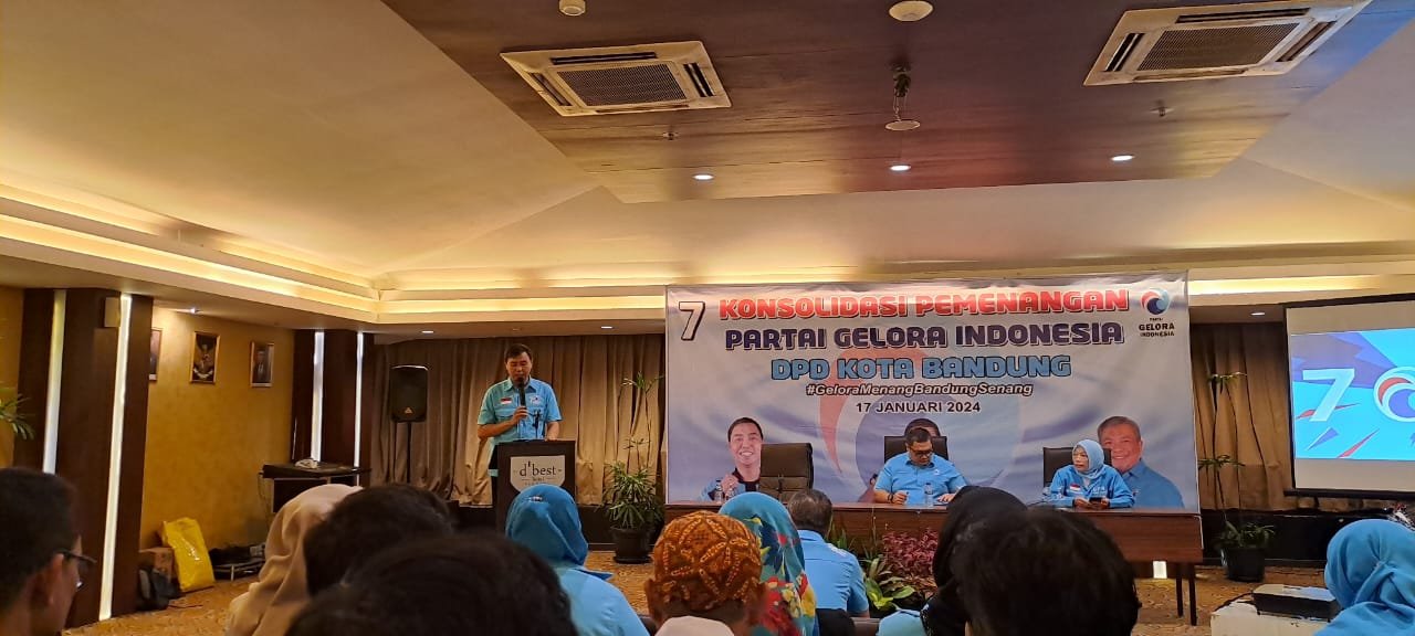 Semakin Dekat Dengan Masyarakat, Partai Gelora Optimis Raih 10 Kursi di Kota Bandung