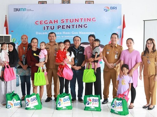 Peringati Hari Gizi Nasional 2024, BRI Peduli Salurkan Bantuan ‘Cegah Stunting Itu Penting’