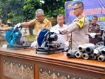 11.049 Knalpot Bising Disita Satlantas Polrestabes Bandung