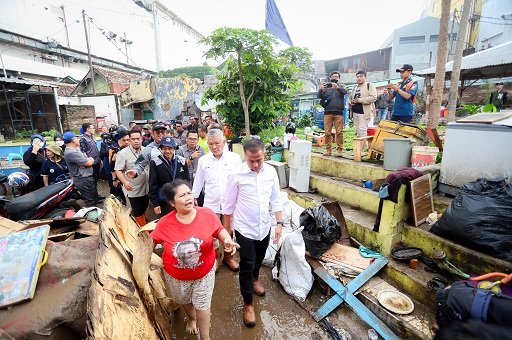 Perbaikan Tanggul Braga yang Jebol Diupayakan Tuntas Hari Ini