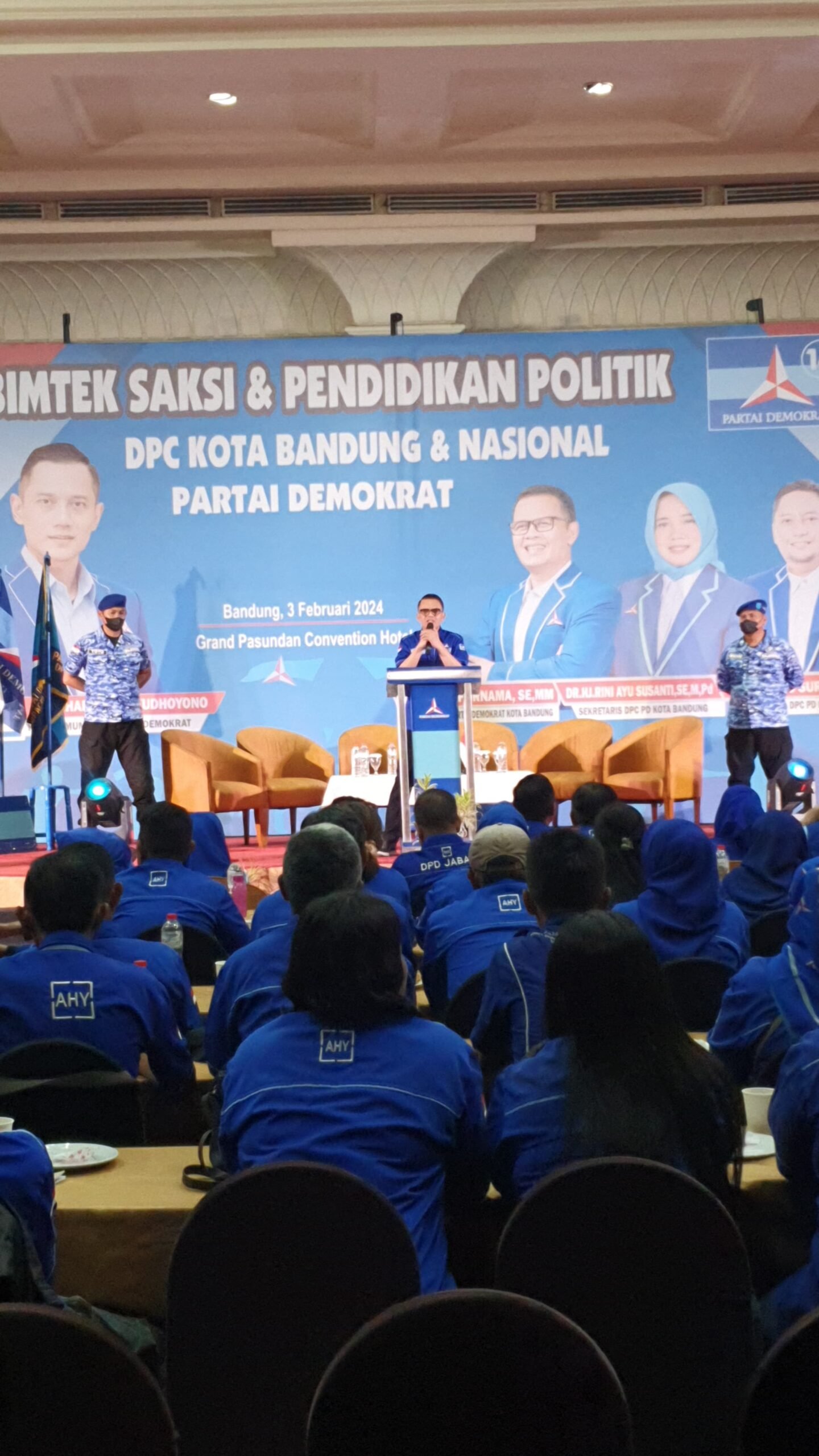 Gelar Bimtek dan Apel Siaga Saksi, Partai Demokrat Kota Bandung Matangkan Persiapan Jelang Pemilu