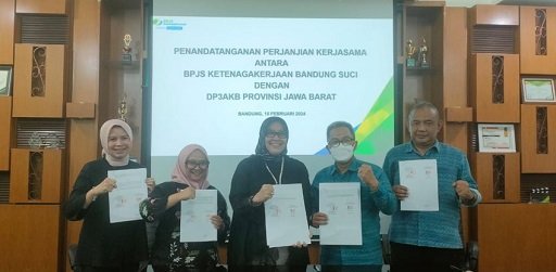 DP3AKB Jawa Barat Gandeng BPJS Ketenagakerjaan Lindungi Agen MOTEKAR dengan Program Jaminan Sosial Ketenagakerjaan