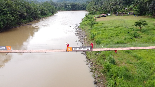 Jembatan EIGER & Vertical Rescue Indonesia Membentang 140 Meter Sambungkan 2 Desa di Pelosok Tasikmalaya