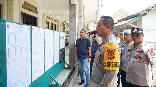 Jelang Pencoblosan, Polresta Bandung Pastikan Logistik Pemilu 2024 Aman