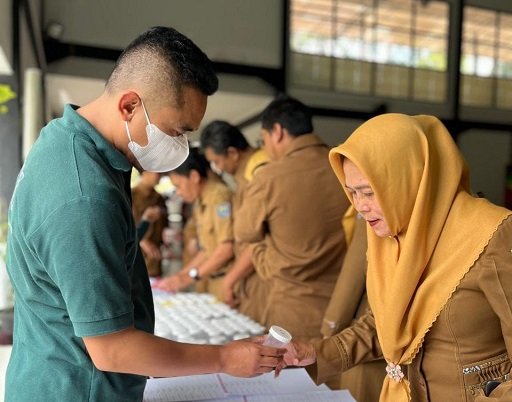 Pemkot Bandung dan BNN Tes Urine Sejumlah Kepsek
