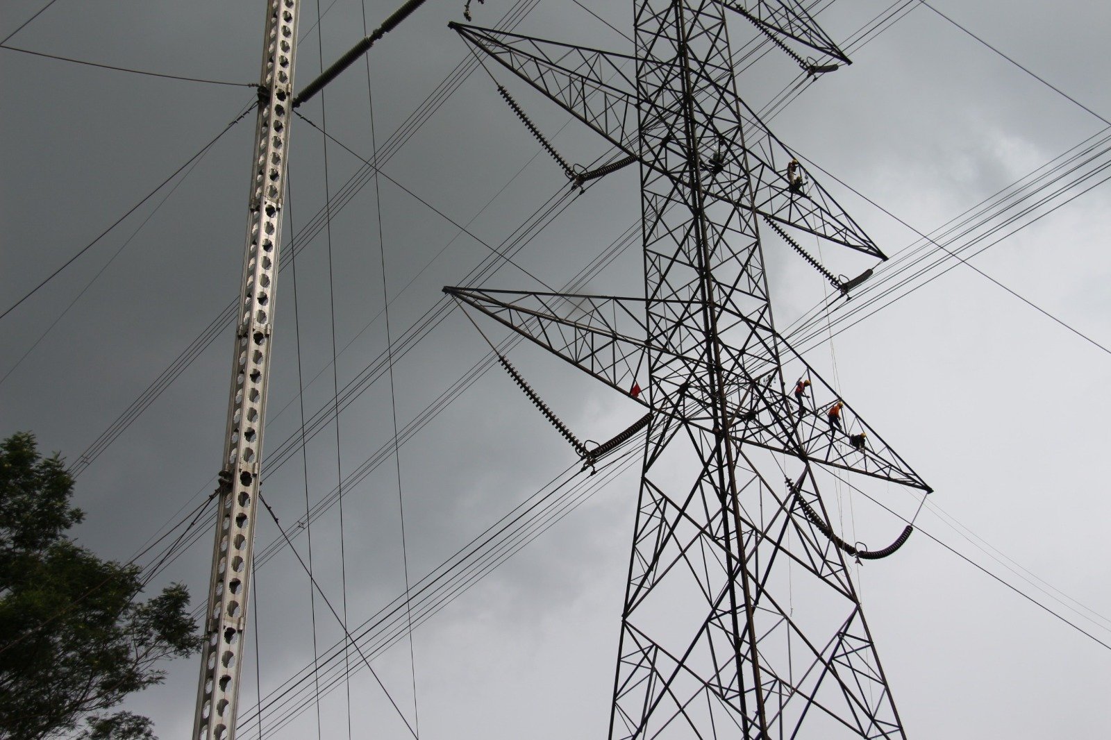 Cegah Tower Roboh, PLN Gerak Cepat Dirikan Tower Darurat