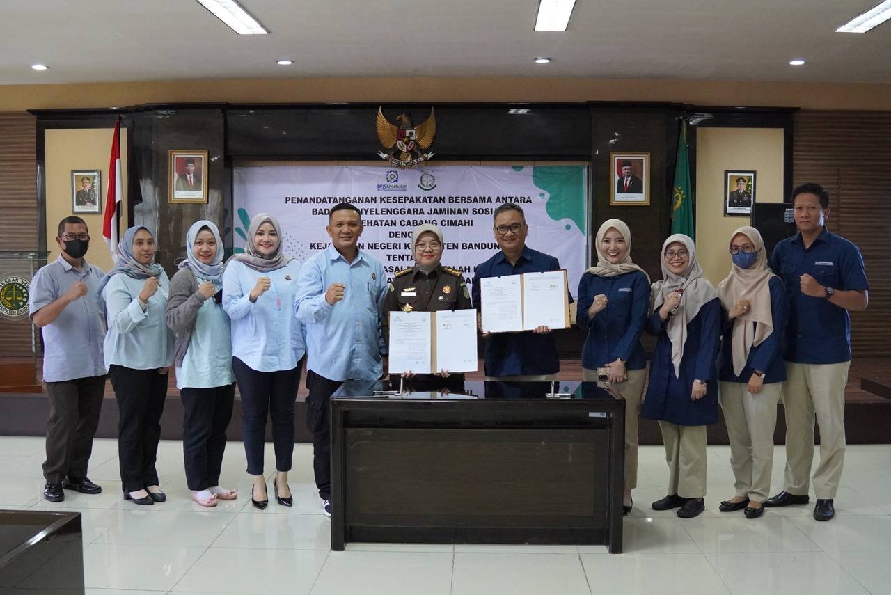 BPJS Kesehatan Cimahi Lanjutkan Kerjasama dengan Kejaksaan Negeri Kabupaten Bandung