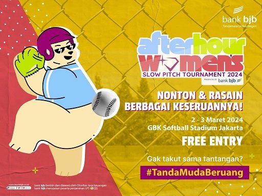 Turnamen Slowpitch After Hour Women’s: Merayakan “Diamonds of Diversity”