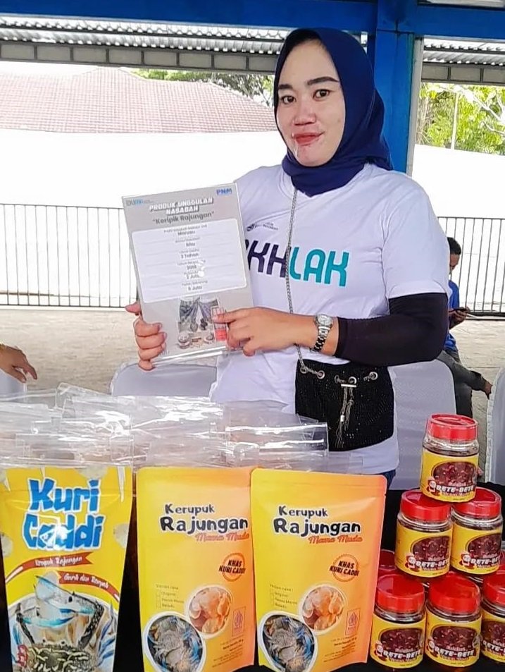Viral karena Dibanggakan Presiden Jokowi di BRI Microfinance Outlook, Ini Kisah Inspiratif UMKM Naik Kelas “Mama Muda”