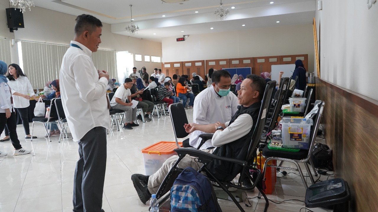 Insan Pegadaian Antusias Donorkan Darah