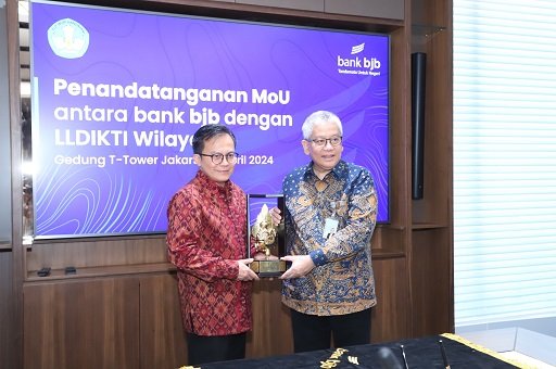 bank bjb Menandatangani MoU dengan LLDIKTI III untuk Perkuat Kualitas Perguruan Tinggi