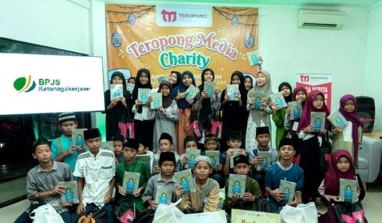 BPJS Ketenagakerjaan Berbagi Berkah Ramadan 1445 Hijriah dengan 30 Anak Yatim Panti Asuhan Bani Salam