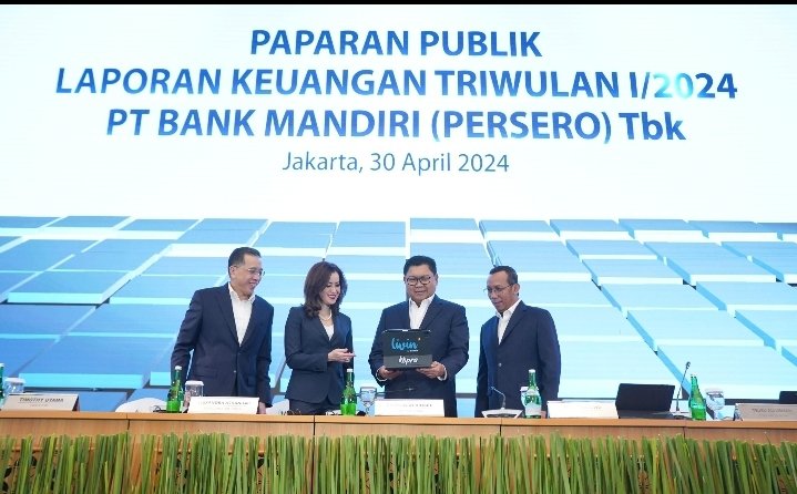 Agresif Tapi Prudent, Bank Mandiri Catat Realisasi Kredit Kuartal I 2024 Tembus Rp 1.435 Triliun