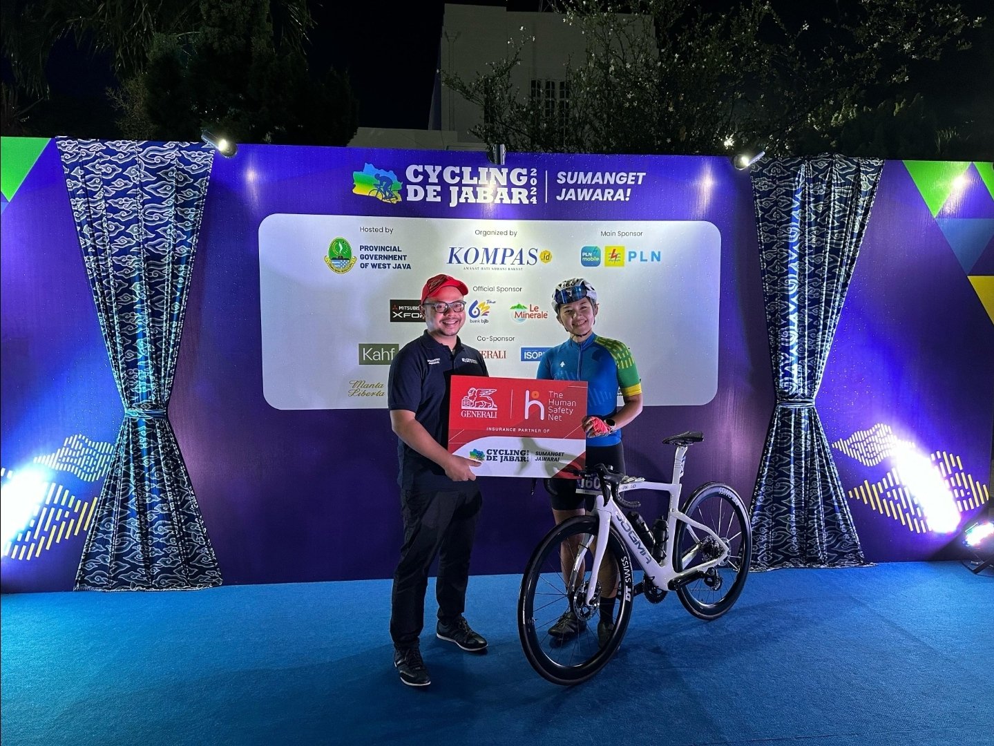 Generali Indonesia Terus Gaungkan Gaya Hidup Sehat dan Ajak Masyarakat Kurangi Emisi Karbon dengan Dukung Cycling de Jabar 2024