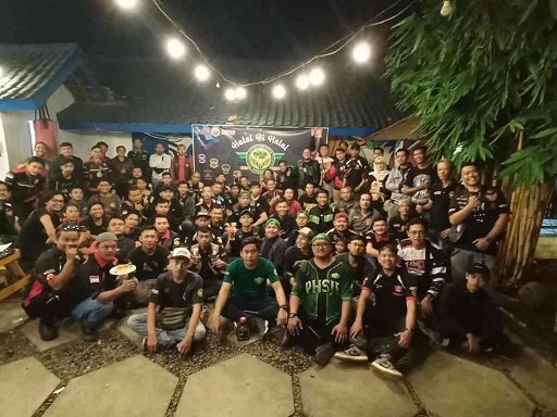 Kopdargab dan Halal Bihalal Paguyuban Honda Streetfire Jawa Barat (PHSJB) Digelar di Subang