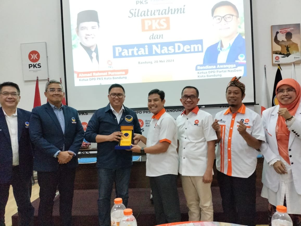 Jelang Pilwalkot Bandung 2024, NasDem dan PKS Gelar Silaturahmi