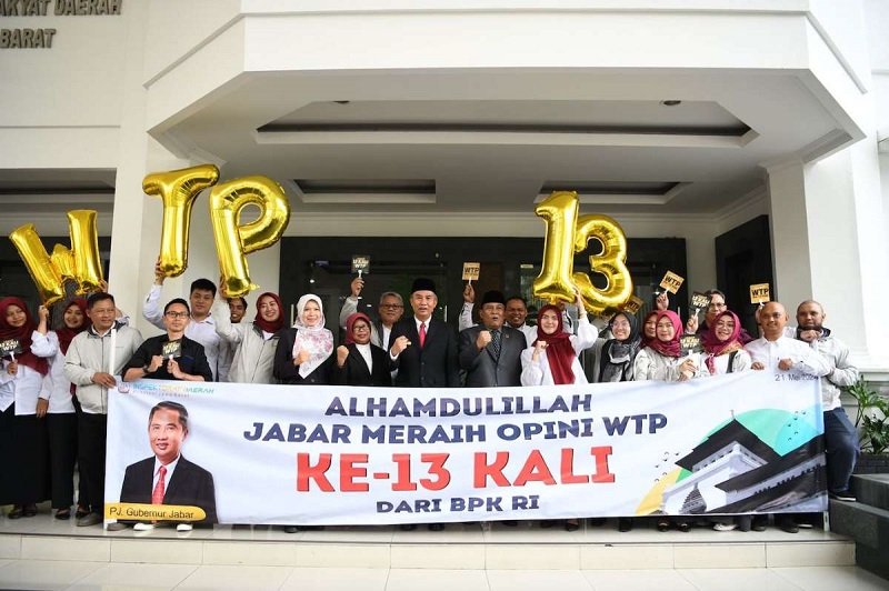 Provinsi Jawa Barat Raih Opini Wajar Tanpa Pengecualian 13 Kali Berturut-turut