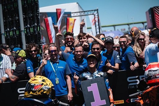 Aldi Satya Mahendra Juara WorldSSP300 Misano
