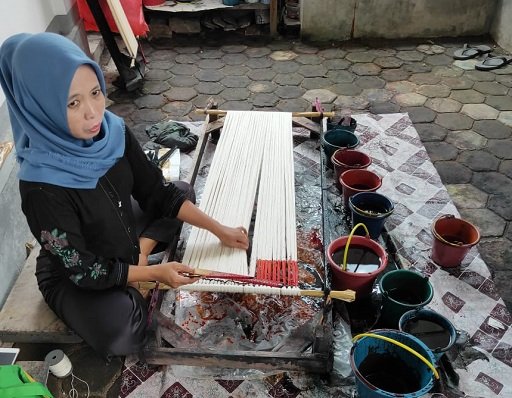 Hidupkan Potensi Daerah, Klaster Usaha Kain Tuan Kentang Palembang Naik Kelas Berkat BRI
