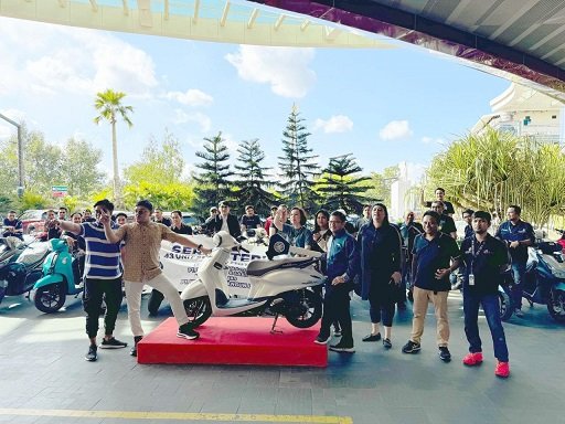 Gandeng PT Surya Timur Sakti Jatim, PT Wulandari Bangun Laksana Tbk Apresiasi 43 Karyawan Terbaik Dapat Sepeda Motor Yamaha