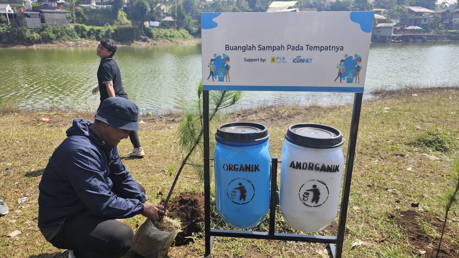 Jaga Kelestarian Lingkungan, PLN Icon Plus gelar Green Employee Involvement di Situ Cileunca