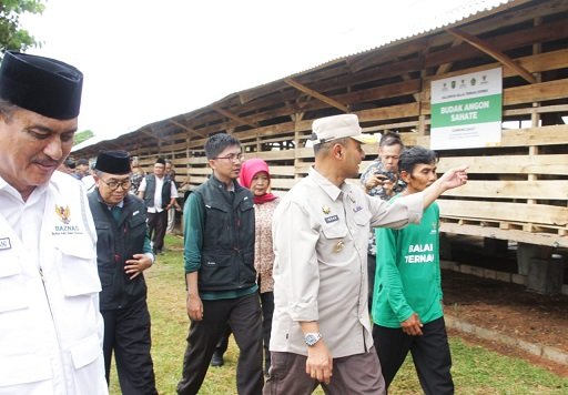 Baznas Subang Luncurkan Program Balai Ternak