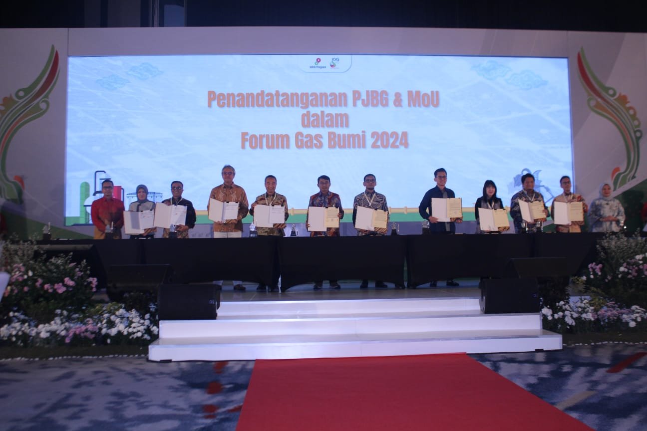 Forum Gas Bumi 2024 Hasilkan Kesepakatan Senilai Rp94,4 Triliun