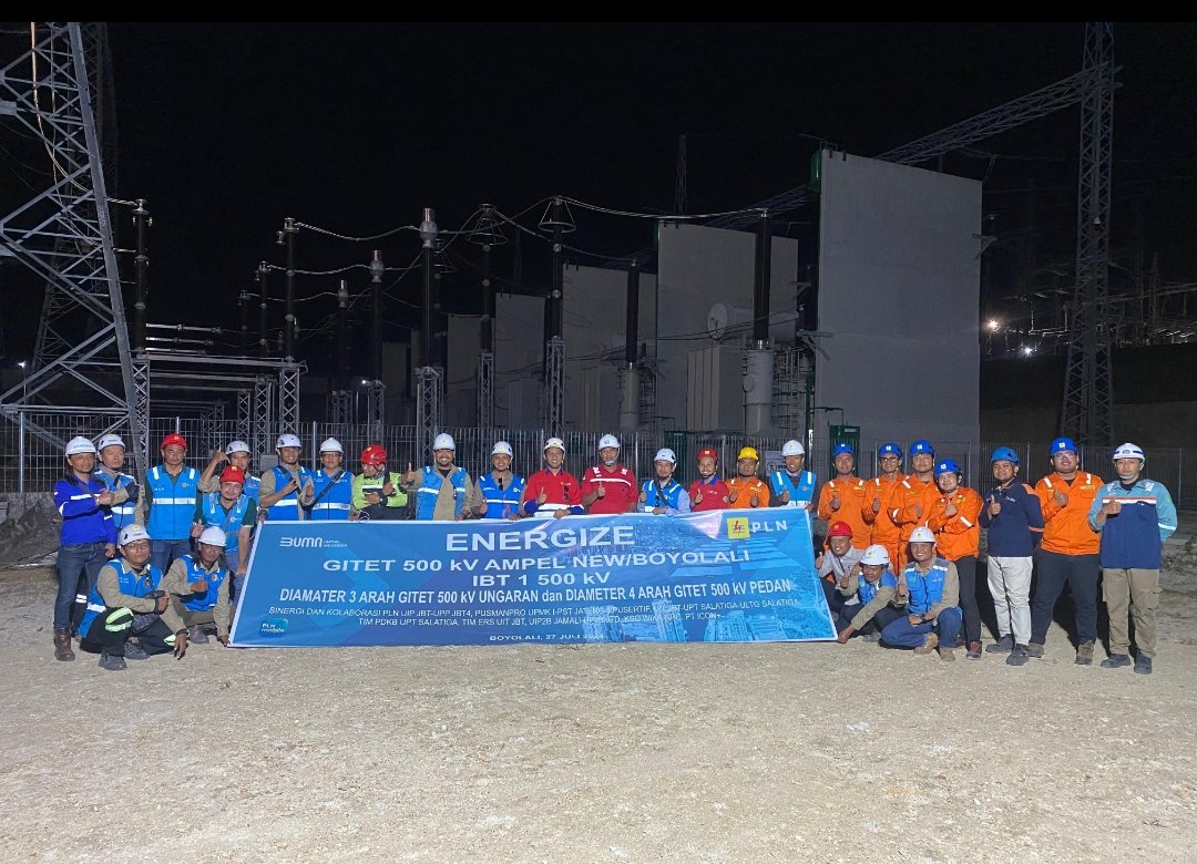 PLN Rampungkan Pembangunan GITET 500 kV Ampel New, Sistem Kelistrikan Jateng Makin Kuat