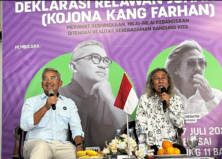 Relawan Johan C11 Jadi yang Pertama Mendukung, Kang Farhan Incar Wakil Walikota Bandung dari Kaum Perempuan