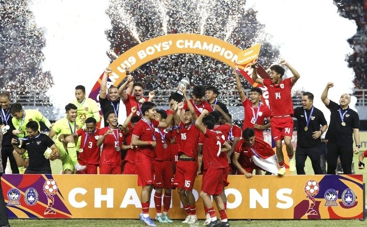 Timnas Indonesia U-19 Libas Thailand U-19 1-0, Akhirnya Indonesia Juara Lagi