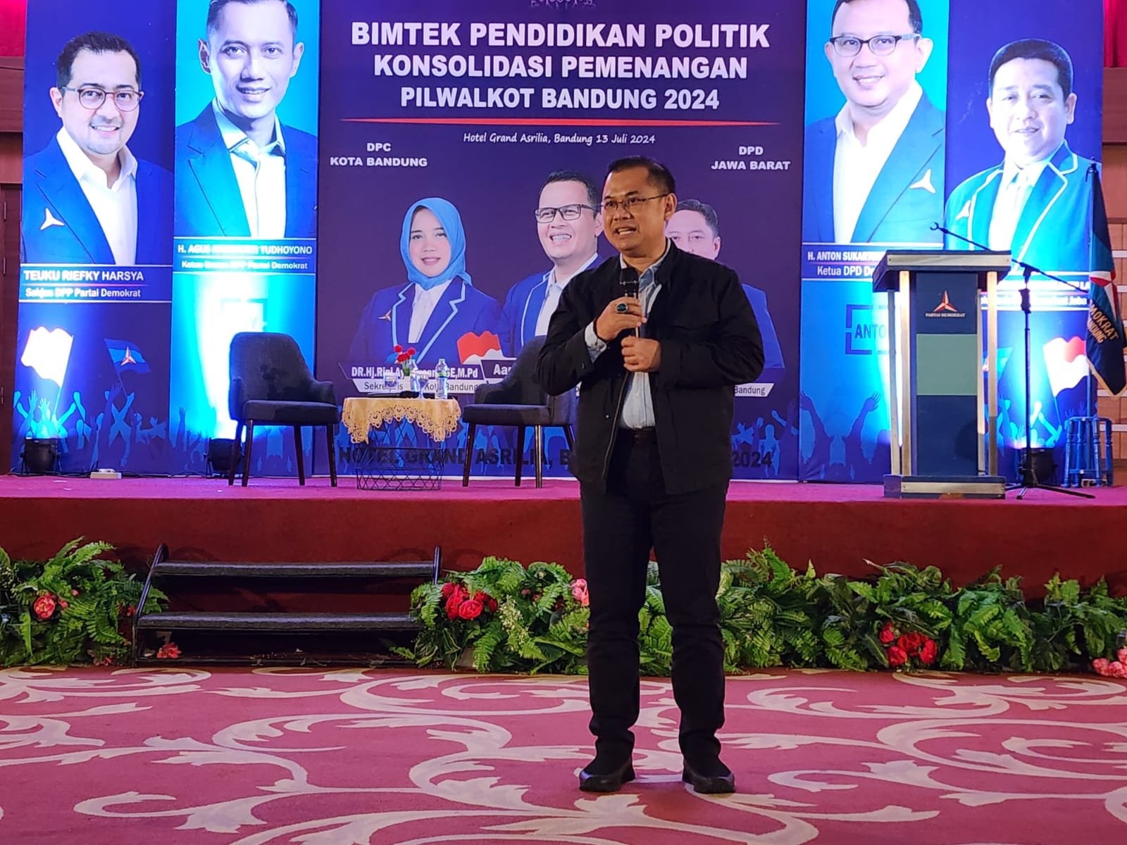 Ikuti Pendidikan Politik Partai Demokrat, Kang Arfi Ingin Bandung Jadi Kota Fungsional dan Dicintai