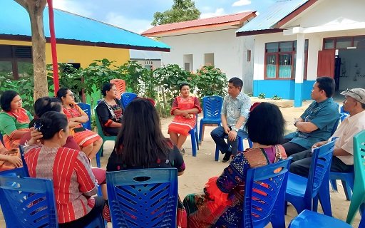 Yayasan Nusantara Sejati dan BRI Bekerjasama Merevitalisasi SD di Tampahan Kabupaten Toba