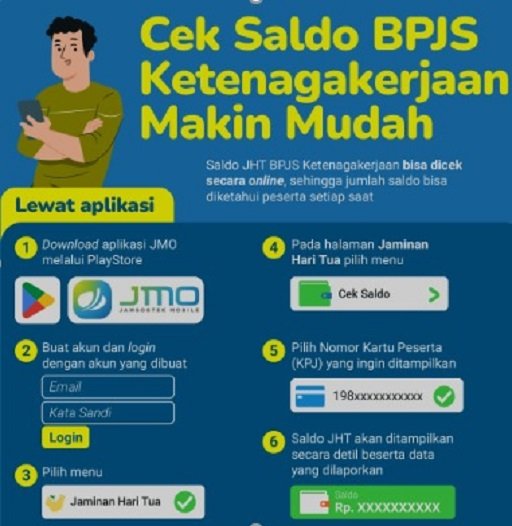 Ayo, Cek Saldo JHT di Aplikasi Jamsostek Mobile!