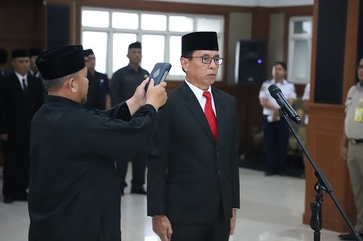 Eriska Hendrayana Dilantik Sebagai Pj Sekda KBB