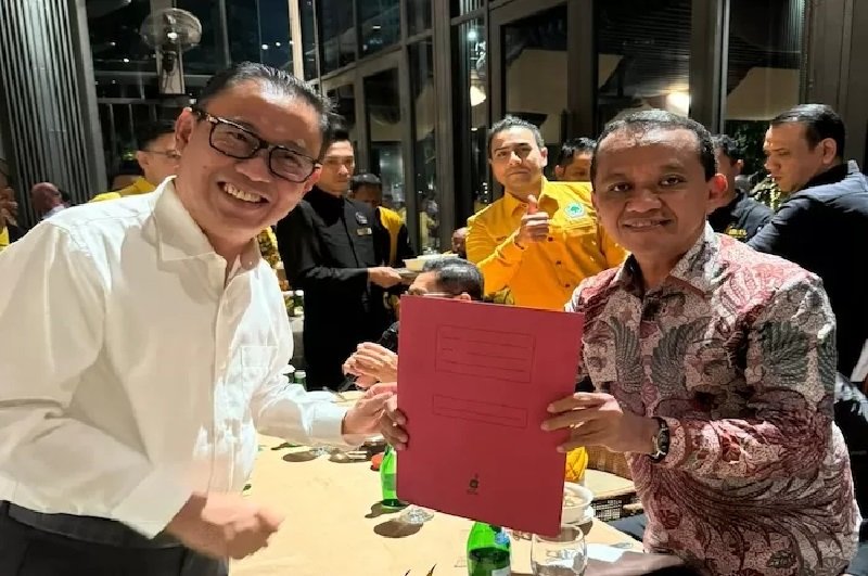 Kantongi Dukungan Pendiri Organisasi Golkar SOKSI, Bahlil Siap-siap Daftar Calon Ketum Golkar