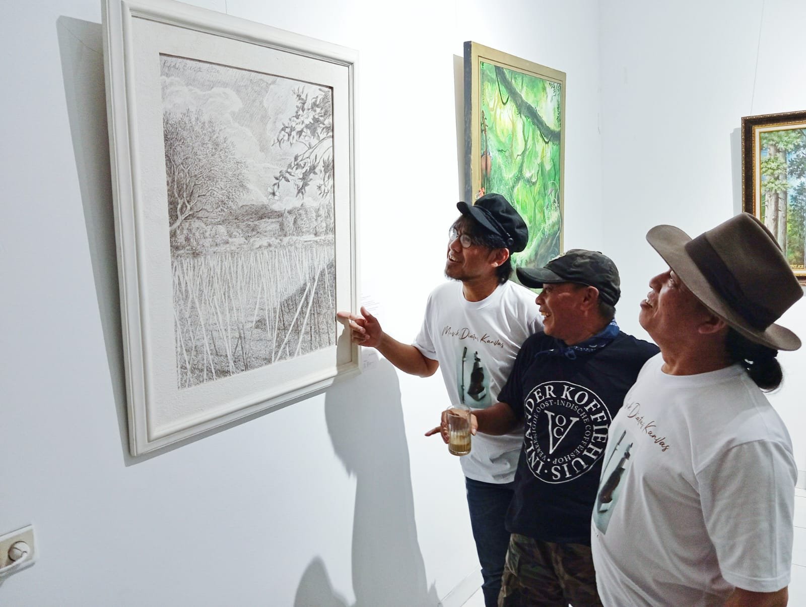 Pameran Musik di Atas Kanvas