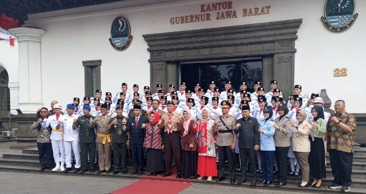 Dua Anggota Paskibraka Jawa Barat Lolos ke Tingkat Nasional