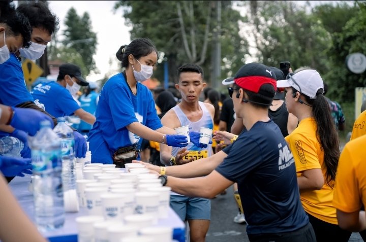 AQUA Dukung Maybank Marathon, Serukan Gaya Hidup Sehat sambil Lestarikan Alam