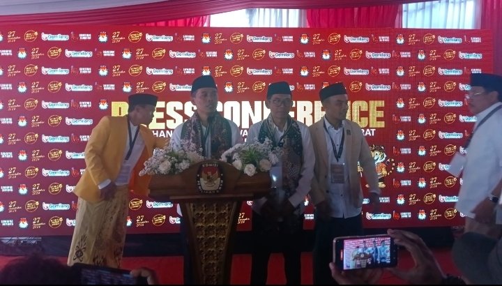 Pasangan ‘EDUN’ Daftar ke KPU KBB