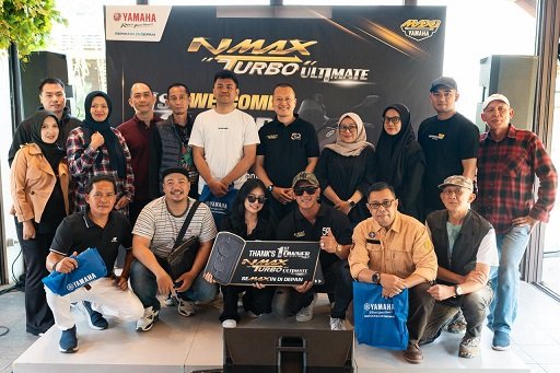 Yamaha Jabar Serahkan NMAX ‘TURBO’ TECH MAX ULTIMATE