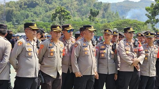 Ribuan Personel Gabungan Perketat Pengamanan Persib vs Arema FC di Stadion si Jalak Harupat