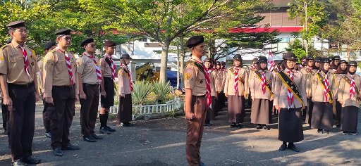 Siapkan Generasi Emas 2045, Kwarcab KBB Gelar Seleksi Pramuka Garuda 2024