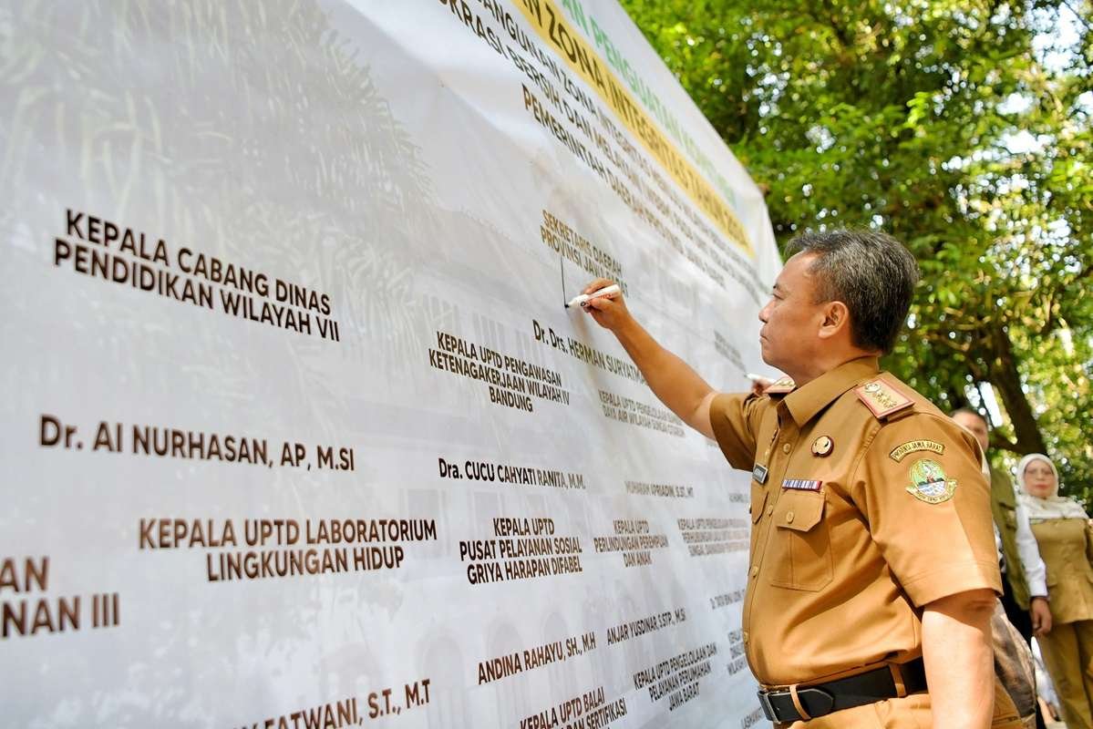 Sekda Jabar Herman Suryatman Tandaskan Pembangunan Zona Integritas Dioptimalkan Beri Efek terhadap Kesejahteraan Masyarakat