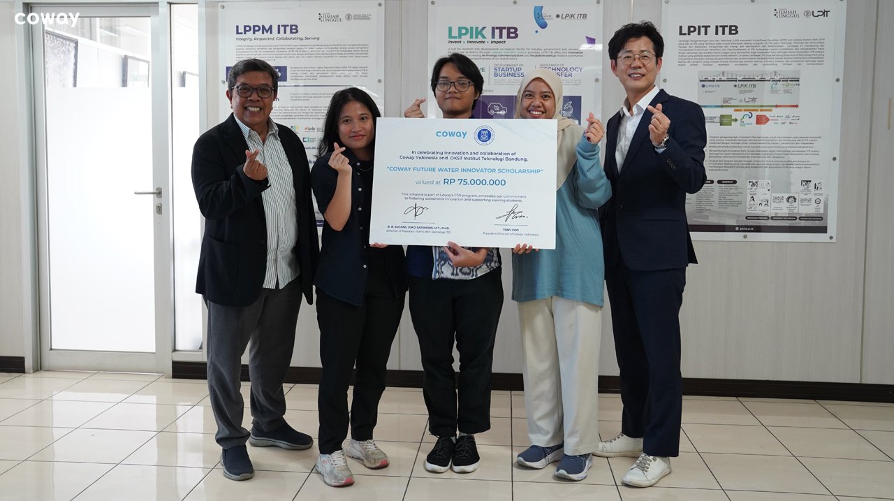 Kolaborasi Berkelanjutan Coway dan ITB,  Mencetak Inovator Muda di Sektor Pengolahan Air Masa Depan