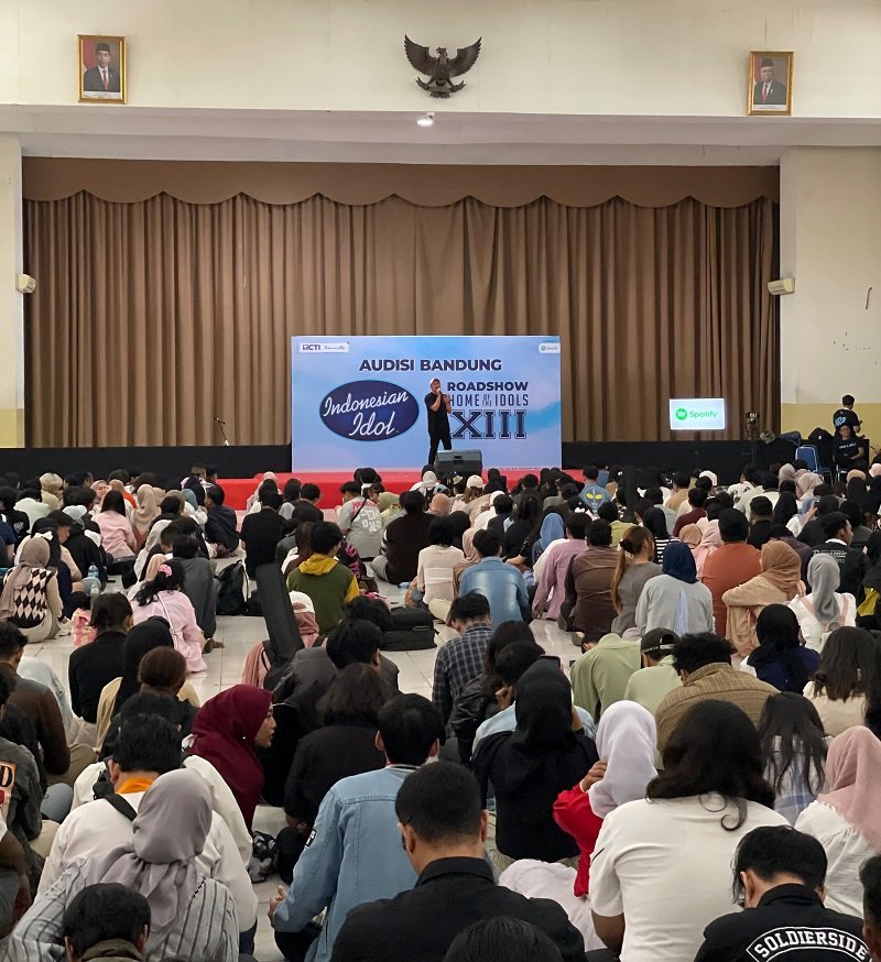 Antusiasme Tinggi! Audisi Indonesian Idol XIII 2024 di Bandung Diserbu Ribuan Peserta