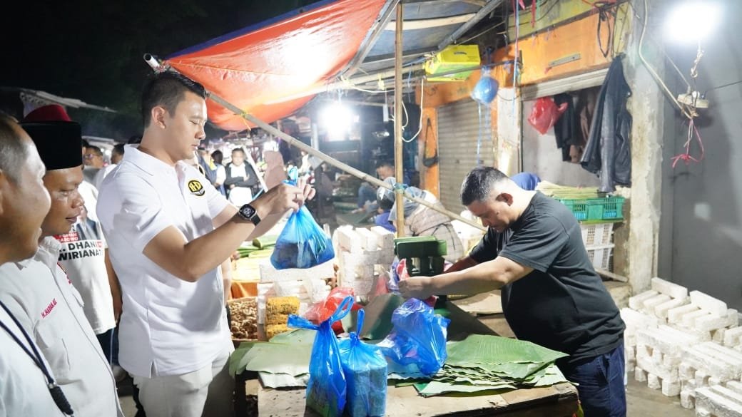 Bacalon Wakil Wali Kota Bandung Dhani Wirianata  Kawal Program Prabowo Subianto 