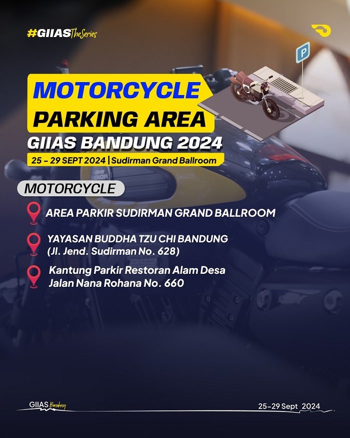 GIIAS Bandung 2024 Siapkan Area Parkir yang Aman dan Nyaman bagi Pengunjung