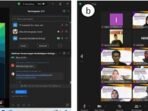 Pelaksanaan webinar tentang pengembangan pembelajaran biologi berbasis design thinking