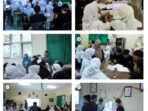 Pelaksanaan open lesson pembelajaran biologi berbasis design thinking: (a) guru mengorientasi siswa terhadap masalah dan potensi usaha di wilayahnya; (b) siswa berdiskusi untuk menyelesaikan LKPD; (c) guru observer mengamati aktivitas siswa; (d) guru mendampingi siswa dalam diskusi; (e) siswa menganalisis masalah dan menggagas alternatif solusi; dan (f) siswa menentukan akar masalah dan solusi penyelesaian masalahnya menggunakan Lightning Decision Jam.